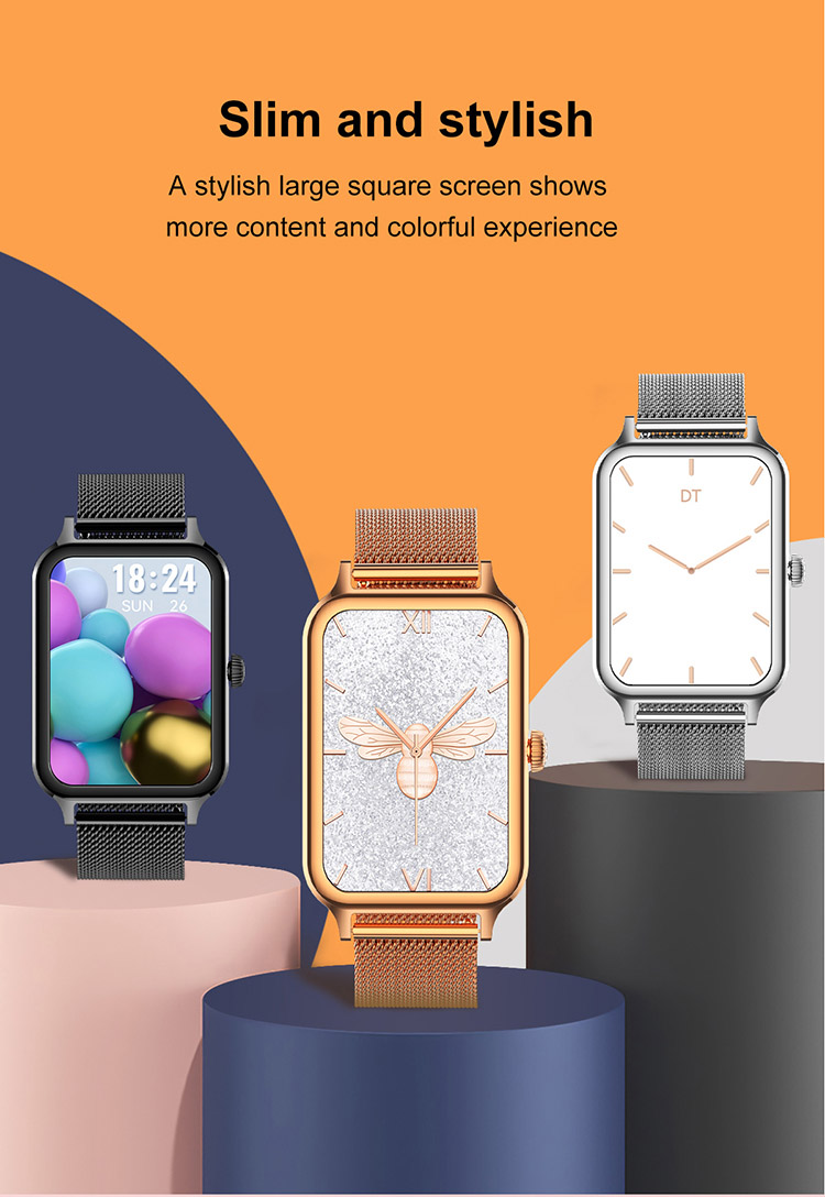 DT V1 Square Screen smartwatch